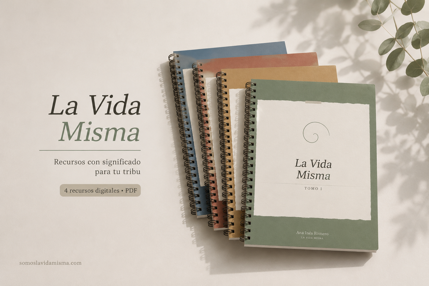 La Vida Misma — Un libro para vos, tres recursos para compartir.